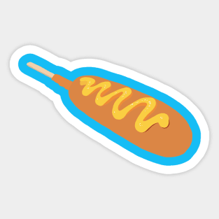 Corndog Sticker